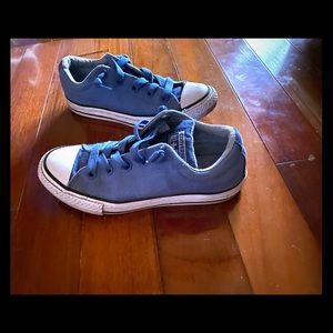 Blue canvas Converse All Stars
